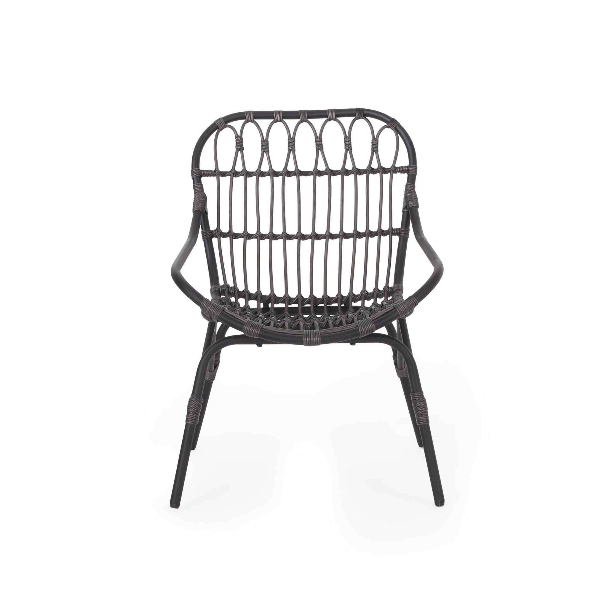 Monsoon Outdoor Accent Chair with Open Weave Design
