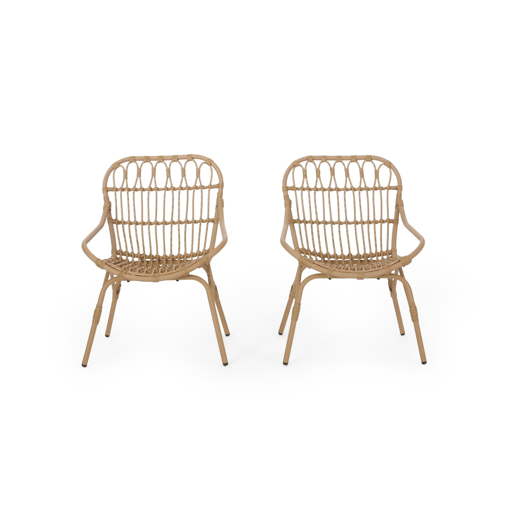 Monsoon Outdoor Accent Chair with Open Weave Design