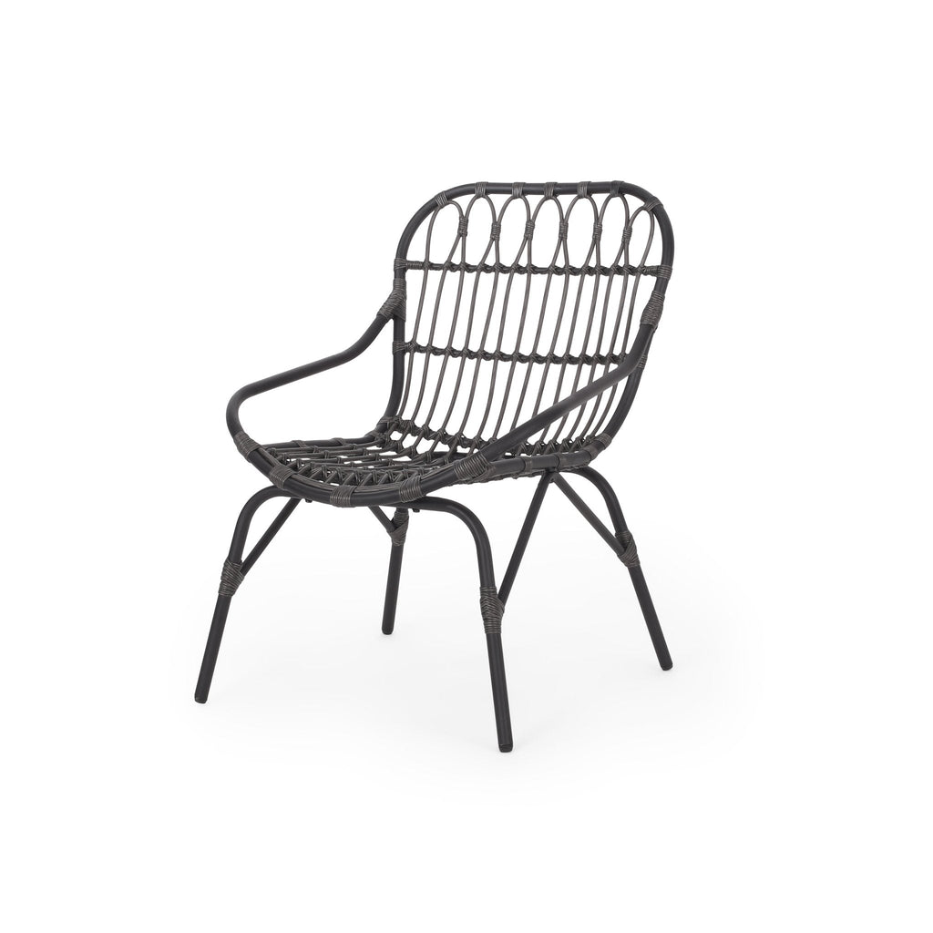 Monsoon Outdoor Accent Chair with Open Weave Design