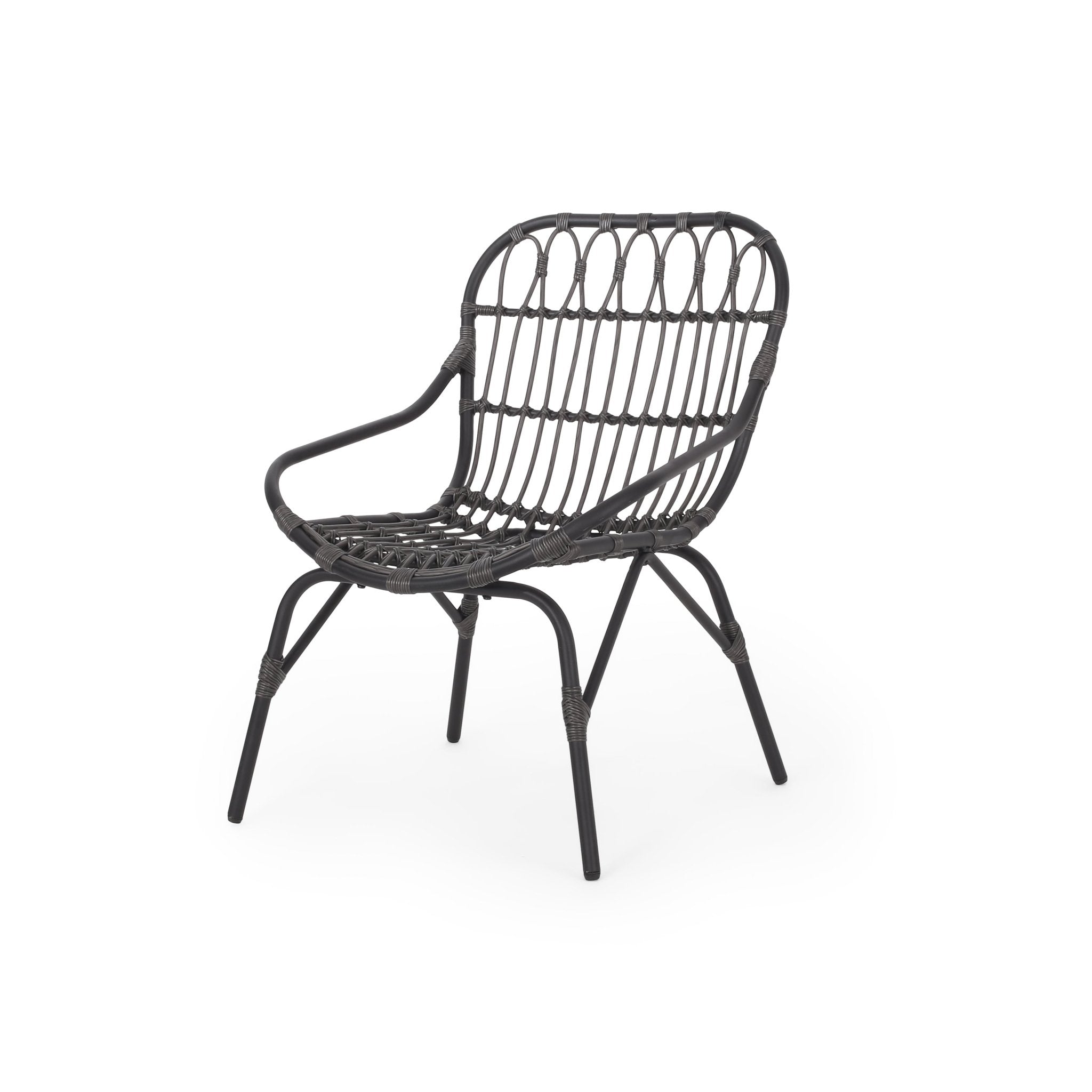Monsoon Outdoor Accent Chair with Open Weave Design