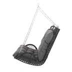 Arruda Outdoor Wicker Porch Swing with Cushions