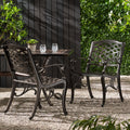 Luminea Lattice Outdoor Dining Chair