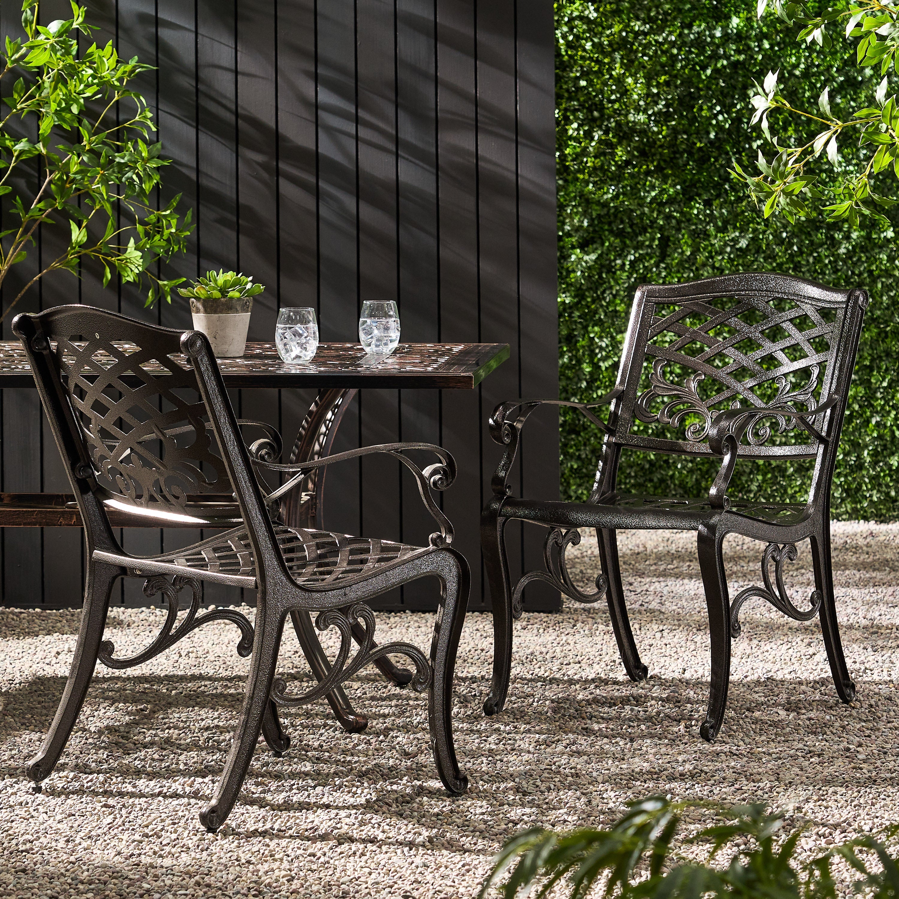 Luminea Lattice Outdoor Dining Chair