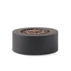 Outdoor Round Iron Propane Firepit