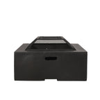 Outdoor Square Wood Burning Firepit