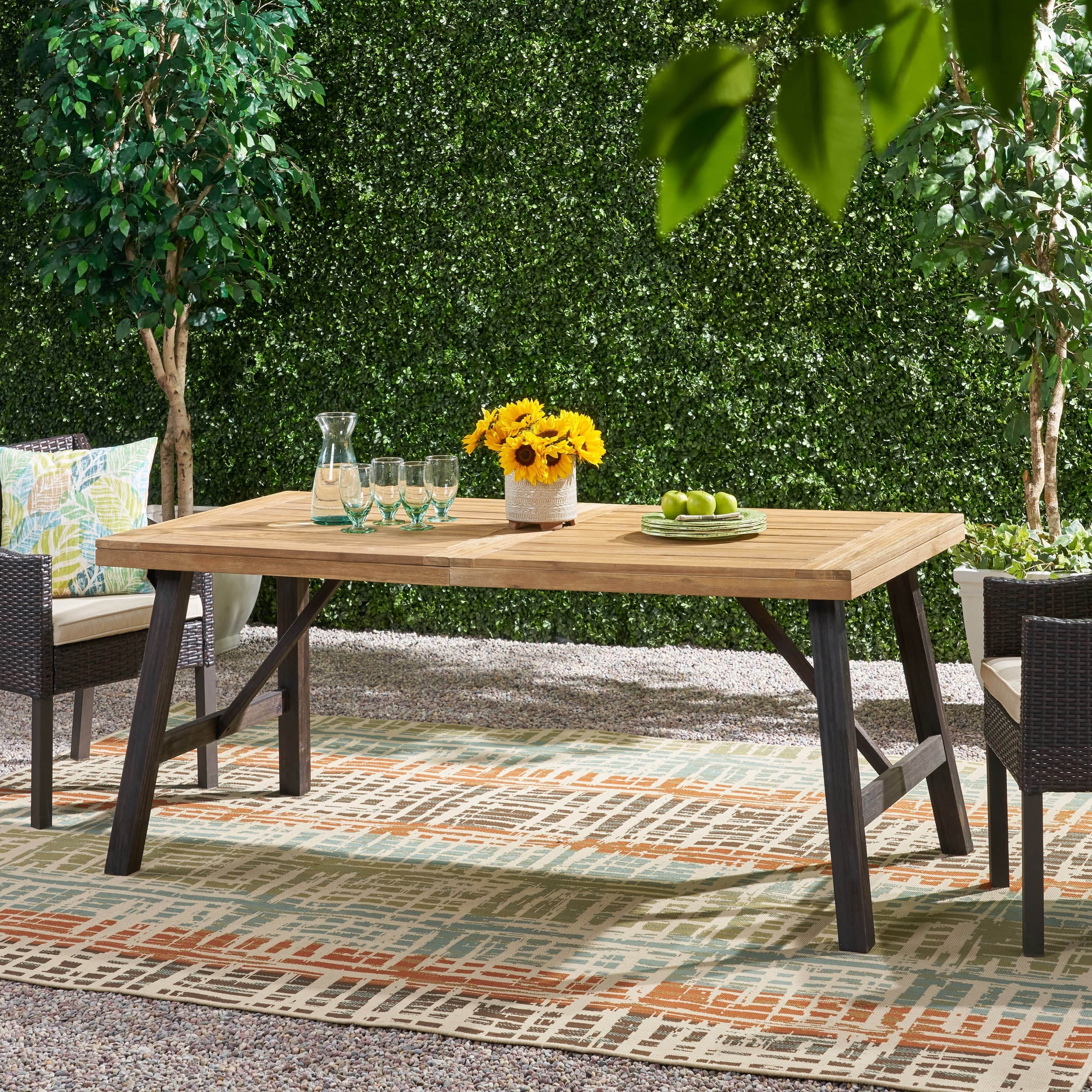 Outdoor Weather-Resistant Dining Table
