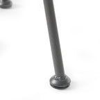Petrichor Outdoor Rattan Table with Tempered Glass Top