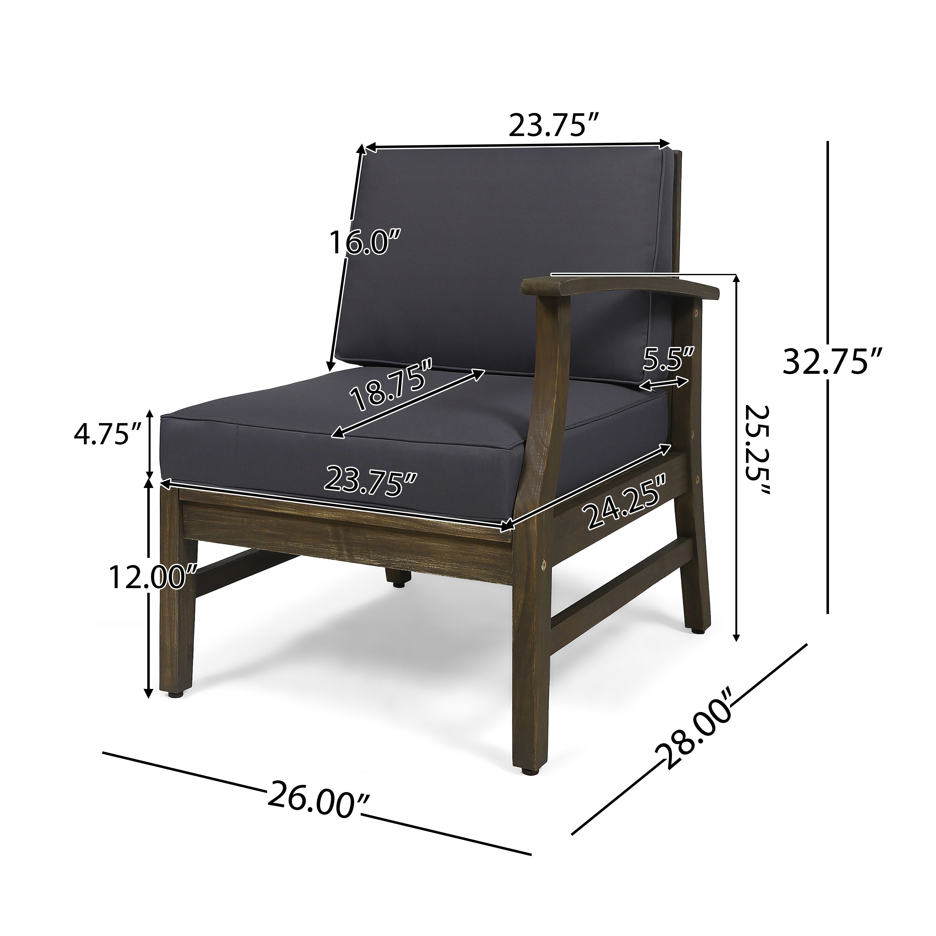 Perla Outdoor L-Shape Sectional Sofa with Coffee Table