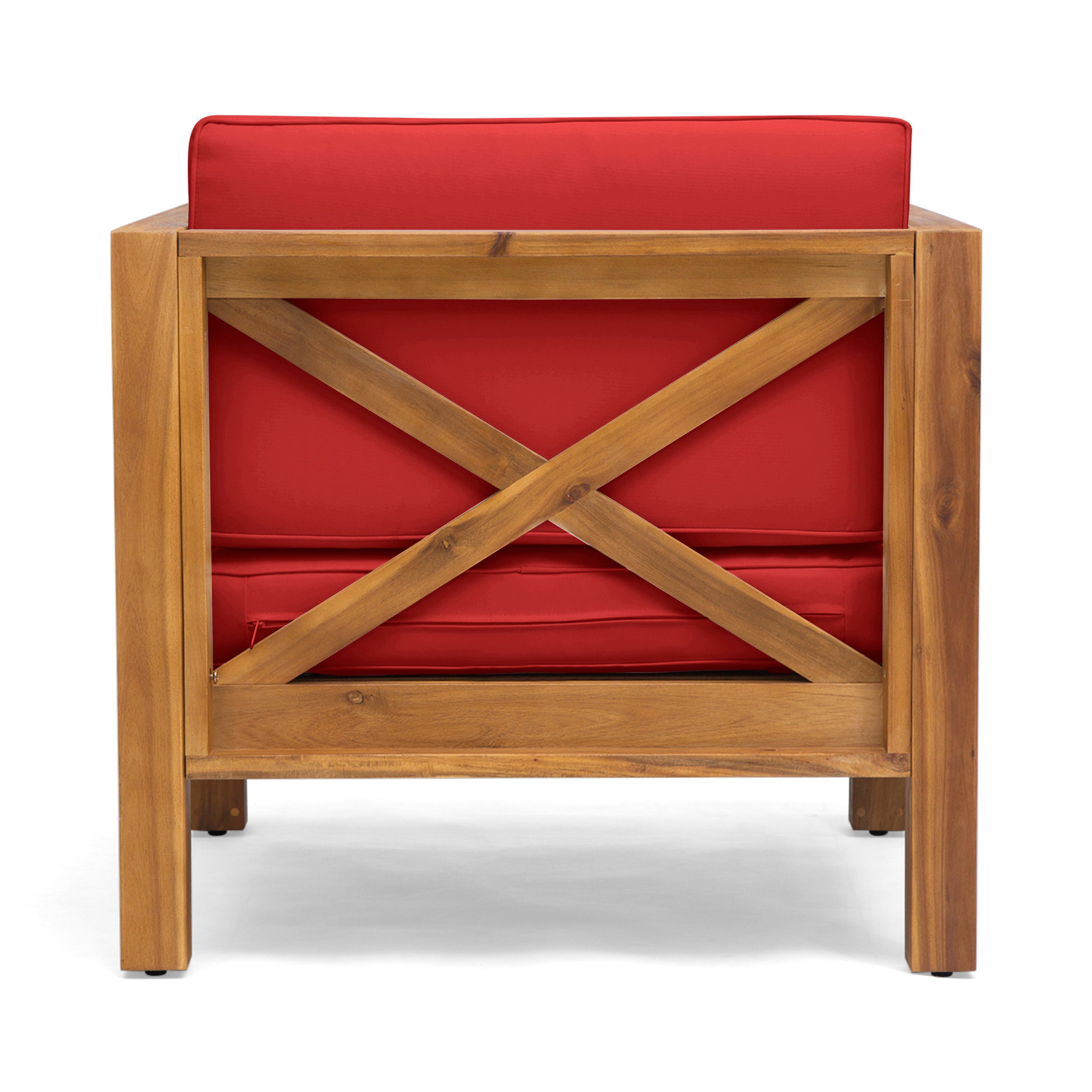 Brava Outdoor Club Chair with Water-Resistant Cushions