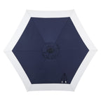 Spencer Classic Coastal 2-Tone Solar LED Market Patio Umbrella with 12 LED Strip Lights