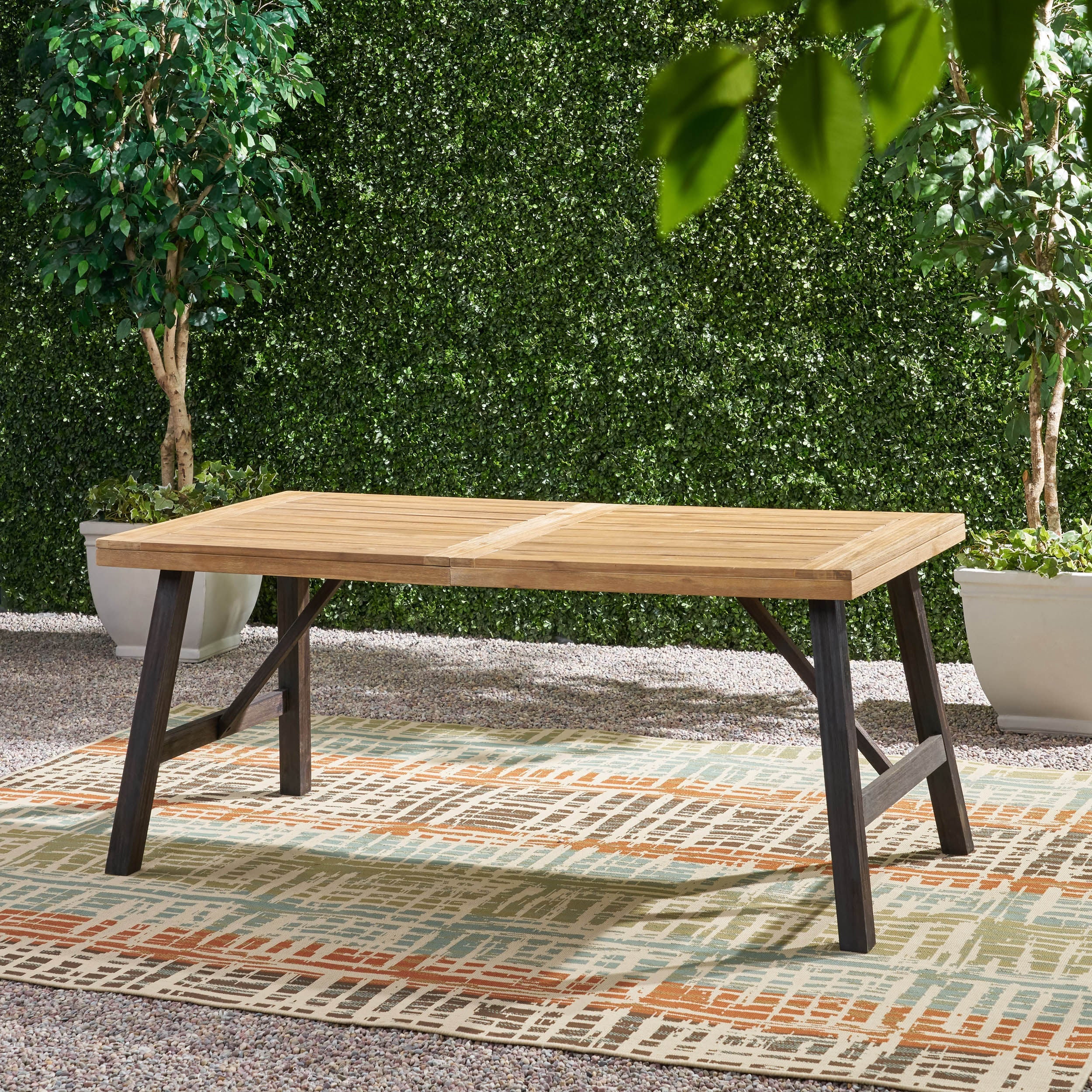 Outdoor Weather-Resistant Dining Table
