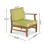 Perla Outdoor 2-Piece Chat Set