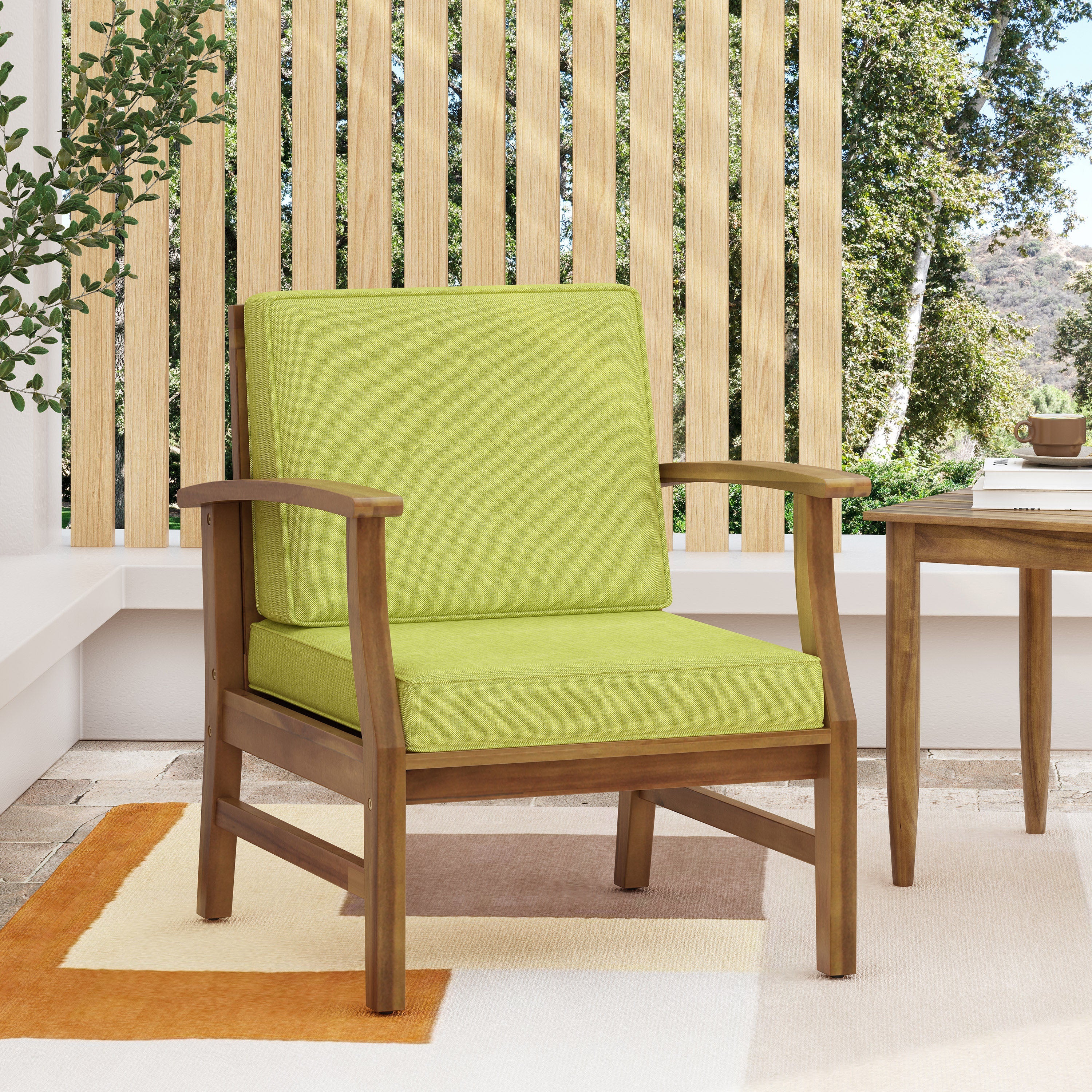 Perla Outdoor Club Chair