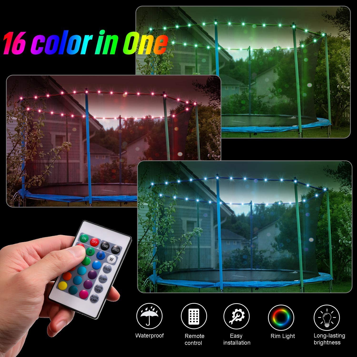 LED Trampoline Lights Trampoline Accessories