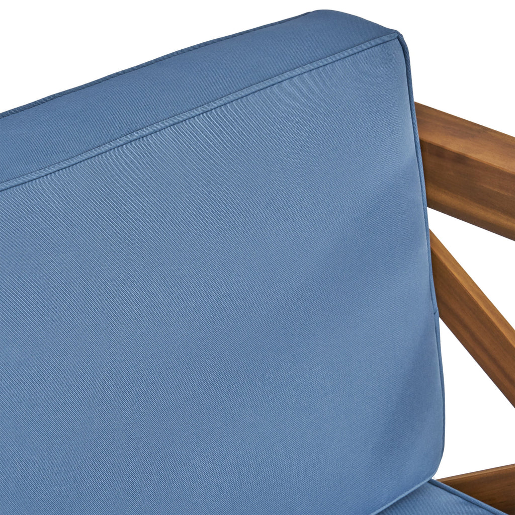 Brava Outdoor Club Chair with Water-Resistant Cushions