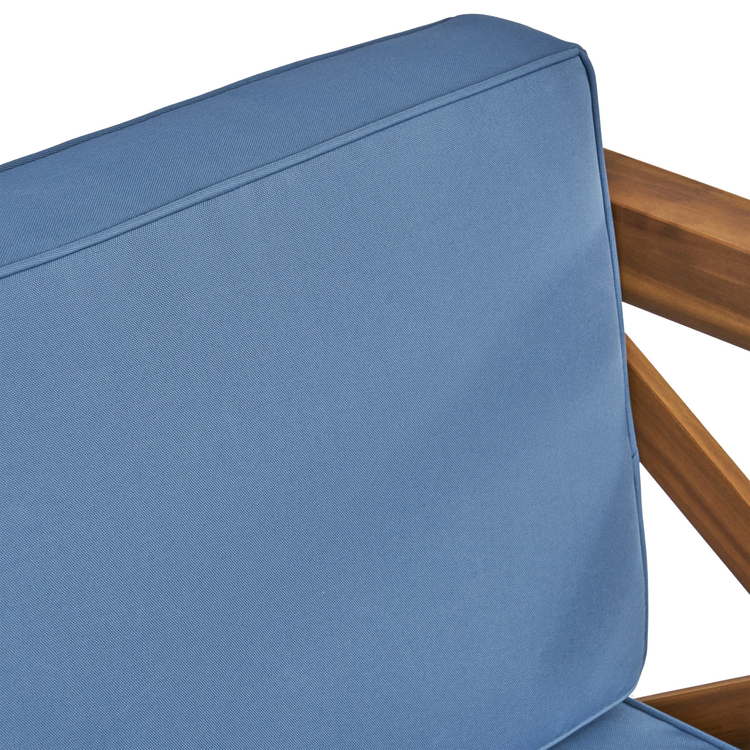Brava Outdoor Club Chair with Water-Resistant Cushions