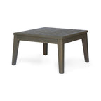 Grenada Outdoor Acacia Wood U-Shape Armless Sectional Sofa