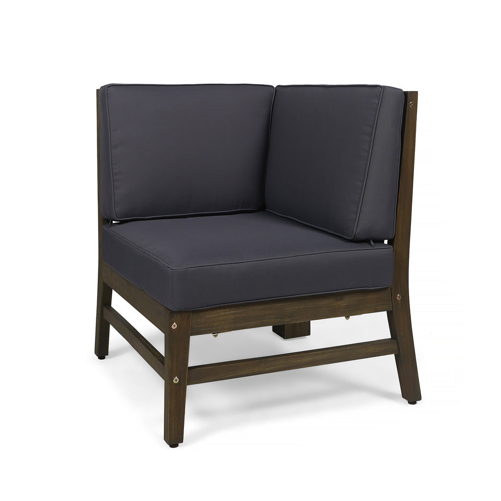 Perla Outdoor L-Shape Sectional Sofa