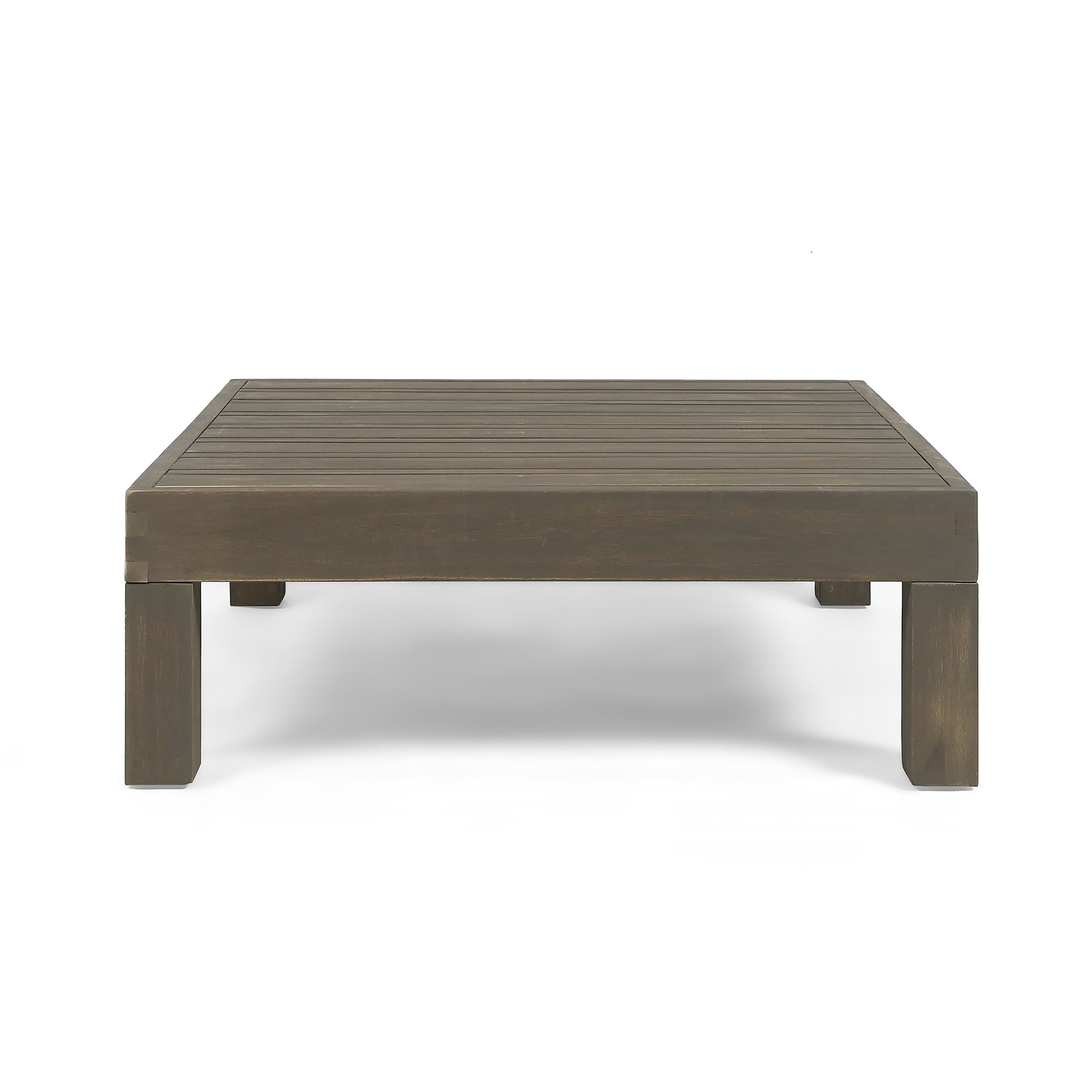 Brava Outdoor X-Back Corner Bench with Coffee Table