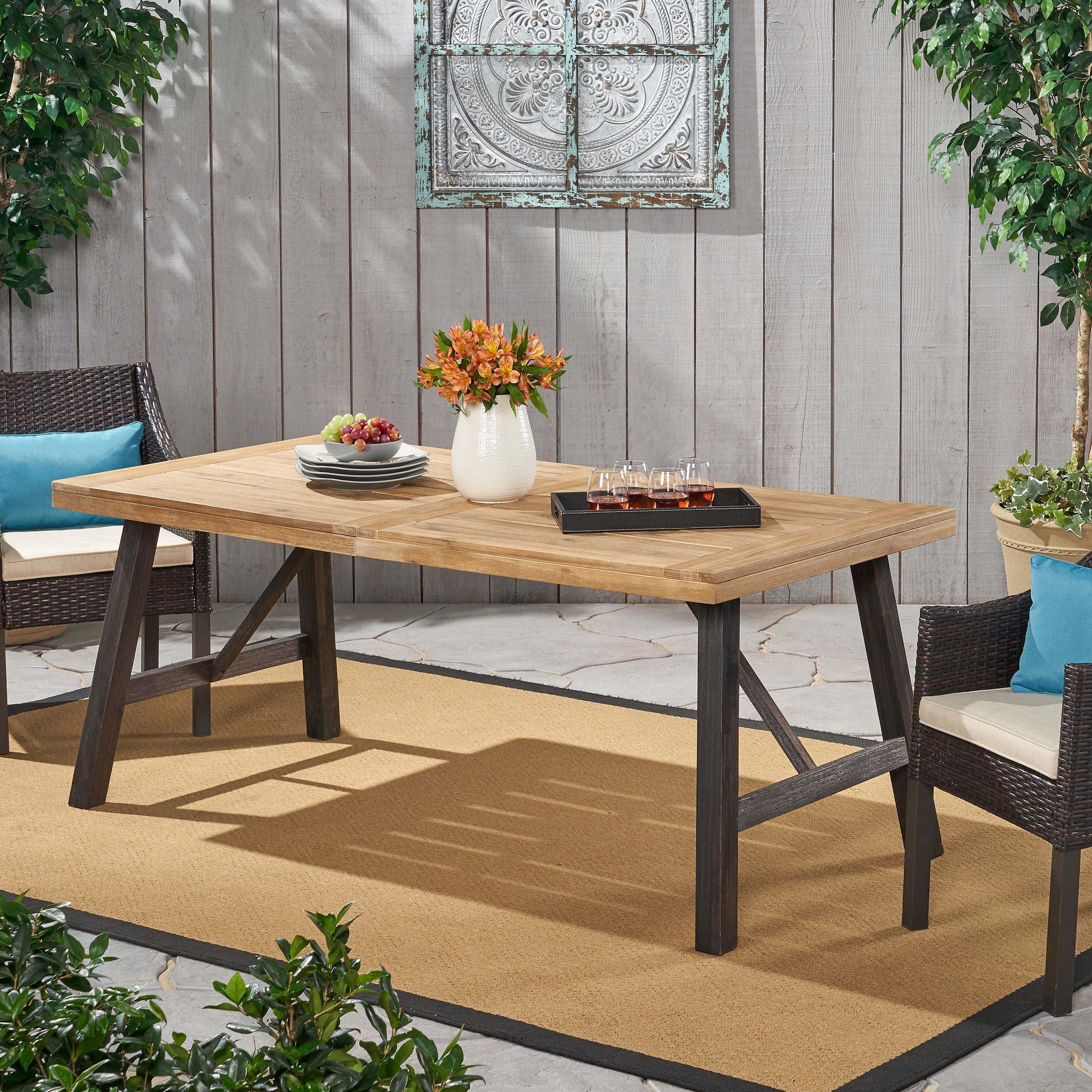 Outdoor Weather-Resistant Dining Table